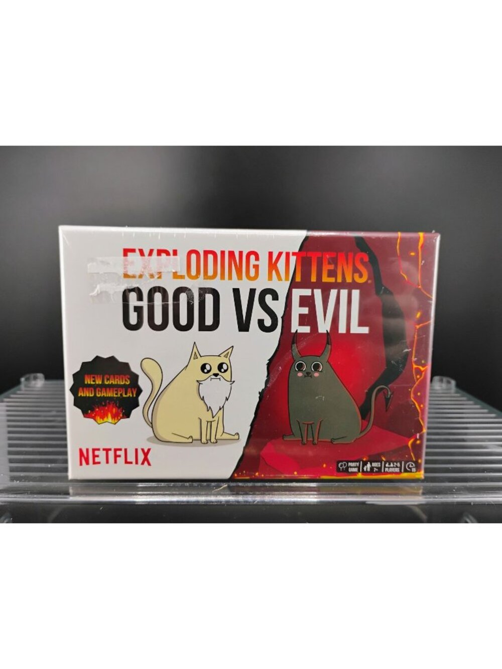 Exploding Kittens Good Vs Evil Party Game  Netflix Edition